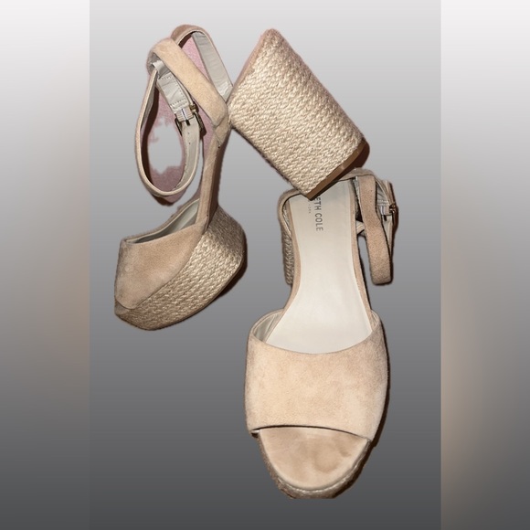 Kenneth Cole Womens Pheonix Buff Suede Espadrilles - Picture 3 of 12